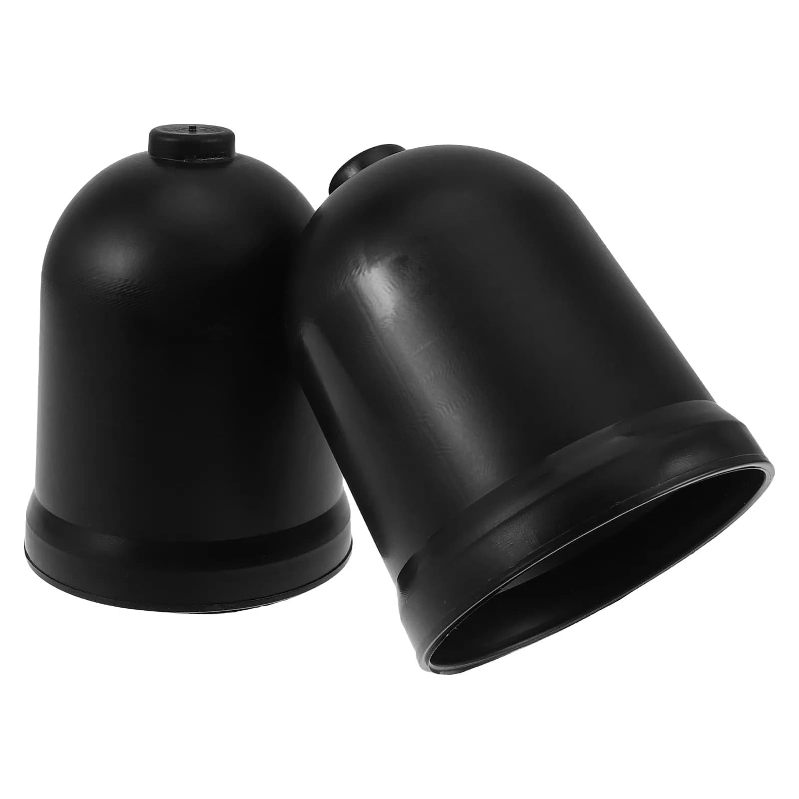 Set di 2 Portaspazzole per WC in Plastica, Portaspazzole da Bagno Durevole, Facile da Pulire, Salvaspazio per Casa, Hotel, Bagno Pubblico