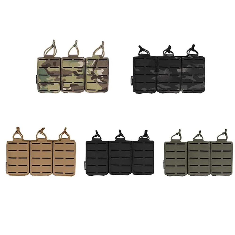 556 outdoor tactical bag with triple magnetic attachment, multipurpose bag, MOLLE tool kit with laser cutting for jacket