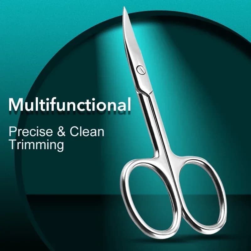 Cuticle Scissors Remover And Nails Russian Cutter Professional Nail Trimmer Cuticle Manicure Inox Stainless Steel Manicure Nail