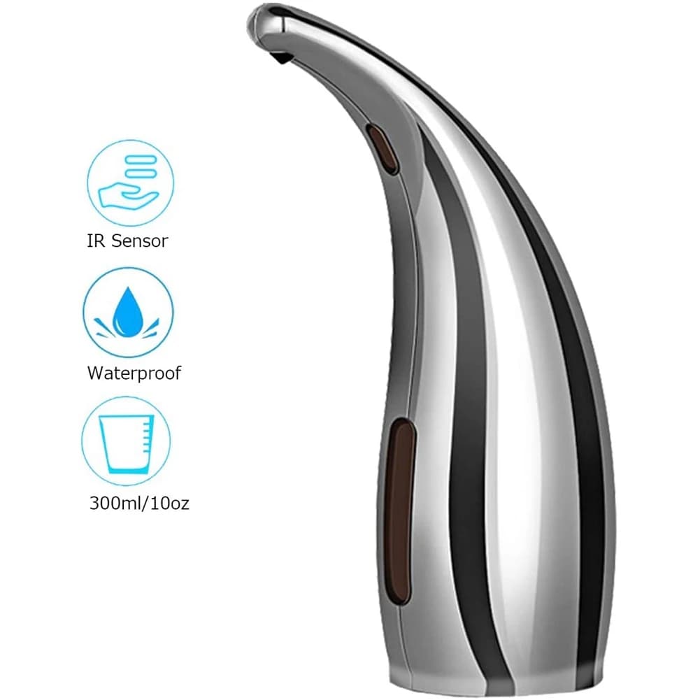 Dispenser di sapone automatico A36T, dispenser di sapone liquido senza contatto, con sensore di movimento a infrarossi, 300 ml/11 Oz