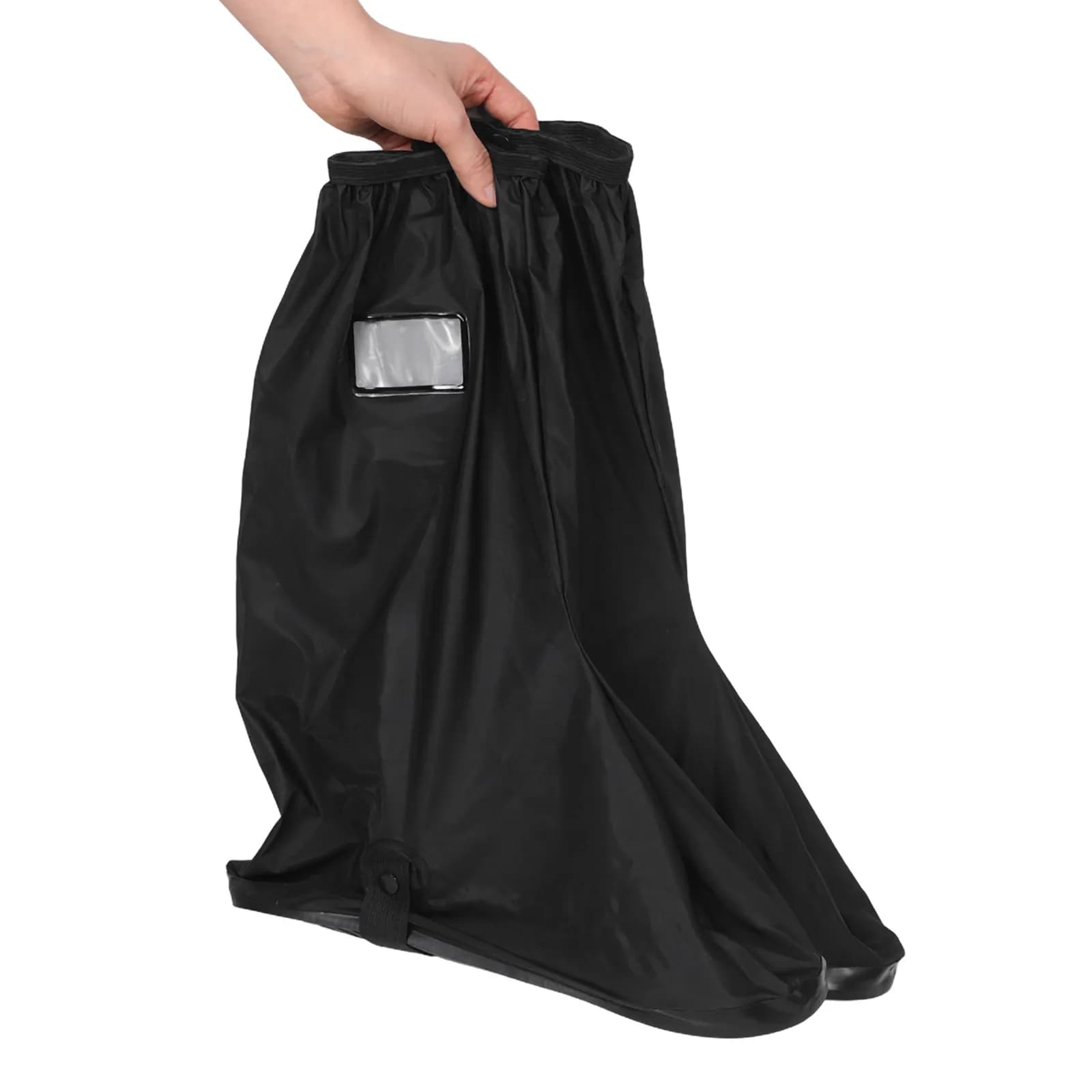1 Paio di Copriscarpe Impermeabili per Donne, Protezioni per Scarpe in PVC Spesso a Tubo Alto per Ciclismo, Escursionismo, Viaggi, Riutilizzabili