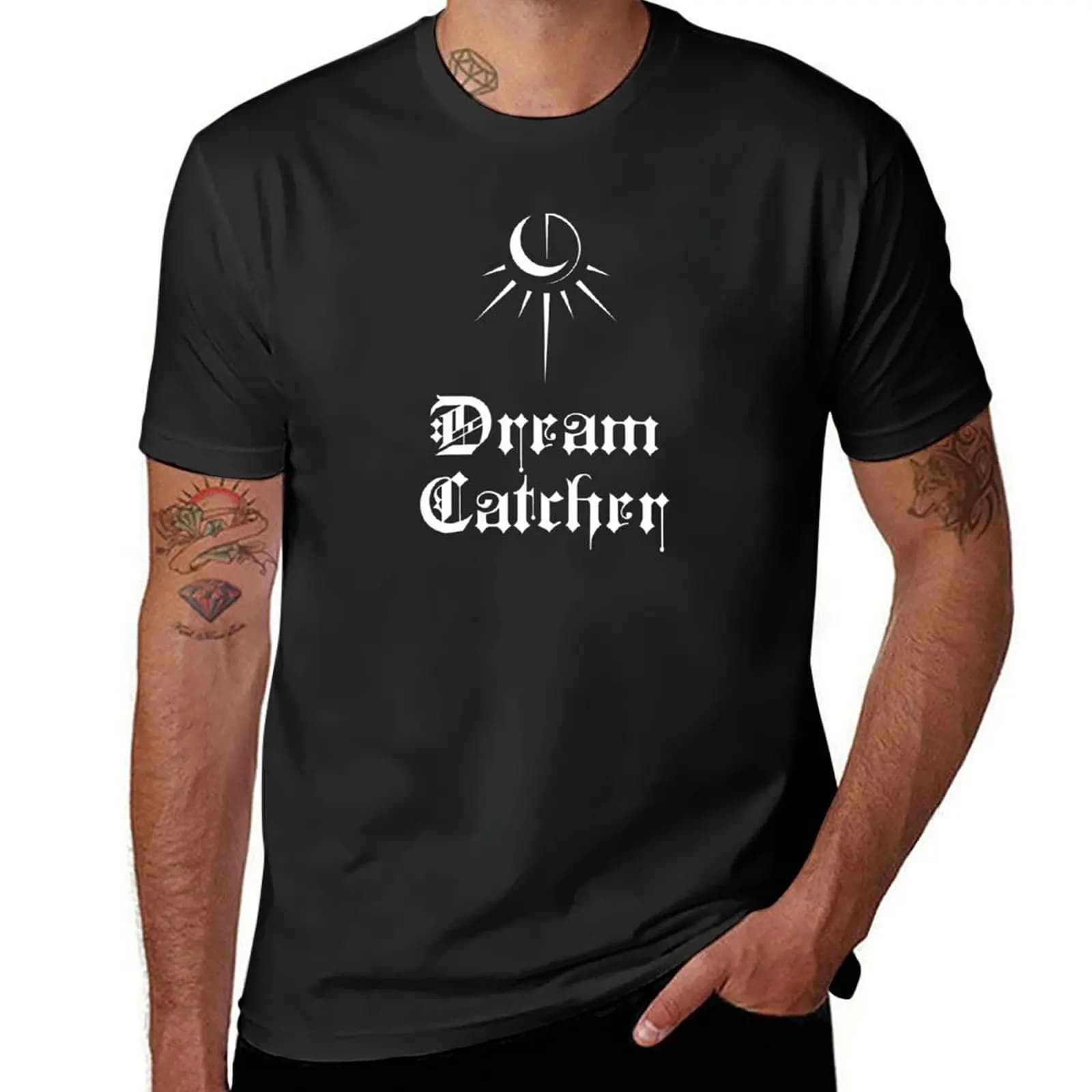 Dreamcatcher KPop Logo T-Shirt kawaii clothes sports fans Aesthetic clothing sublime mens graphic t-shirts