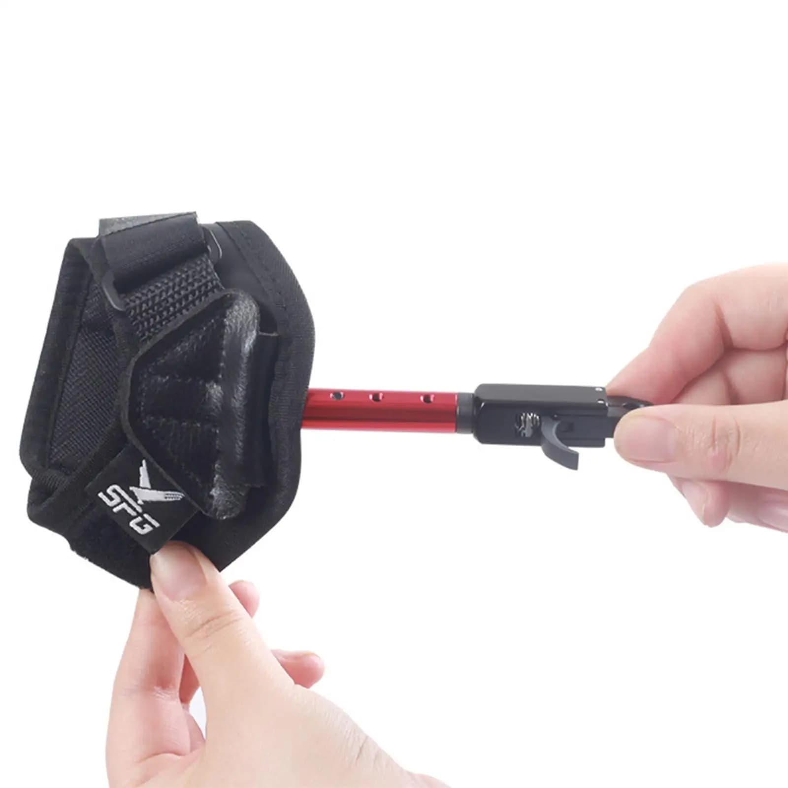 Adjustable Thumb Trigger Wrist Strap Compound Bow Release Archery Aid for Target Shooting and Hunting Accessories