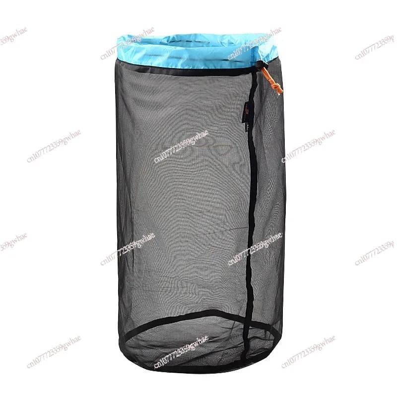 Light mesh bags with coulisse for camping, excursions, laundry and food - Available
