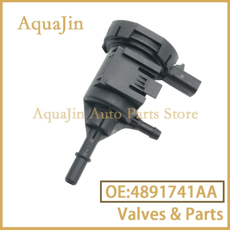4891741AA Valvola di spurgo del contenitore del vapore per Dodge Caliber Avenger Grand Caravan Jeep Compass Patriot Chrysler Sebring VW Routan Ram