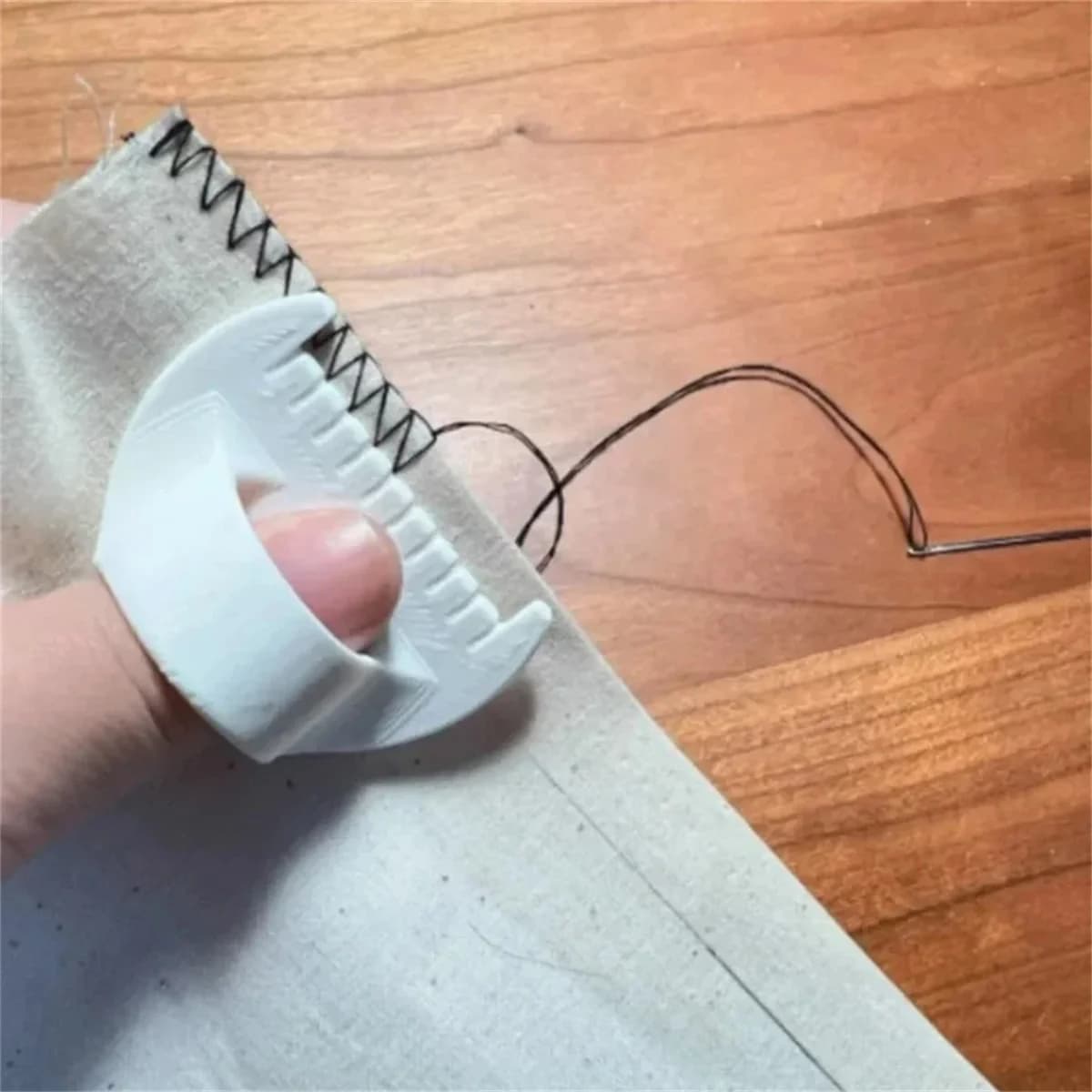 Kit di modelli guida per cuciture fai-da-te per punti uniformi – Strumento di cucitura di precisione con spaziatura di 3 mm per ricamo su tessuto e lavorazione del cuoio