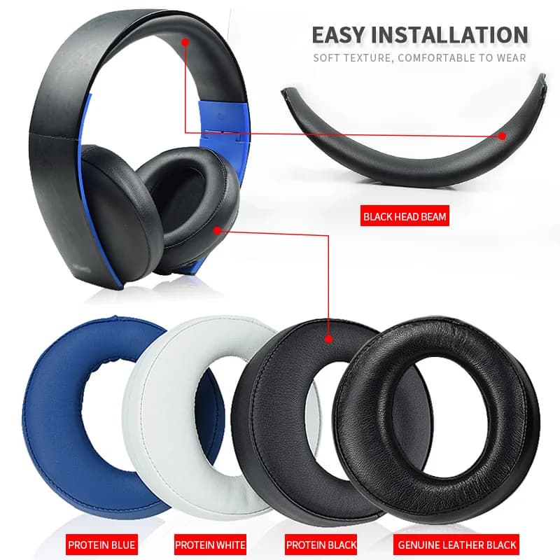 SONY PS3 PS4 Seat cushion headset CECHYA-0083(L+R)-Jet Black [Old Model]