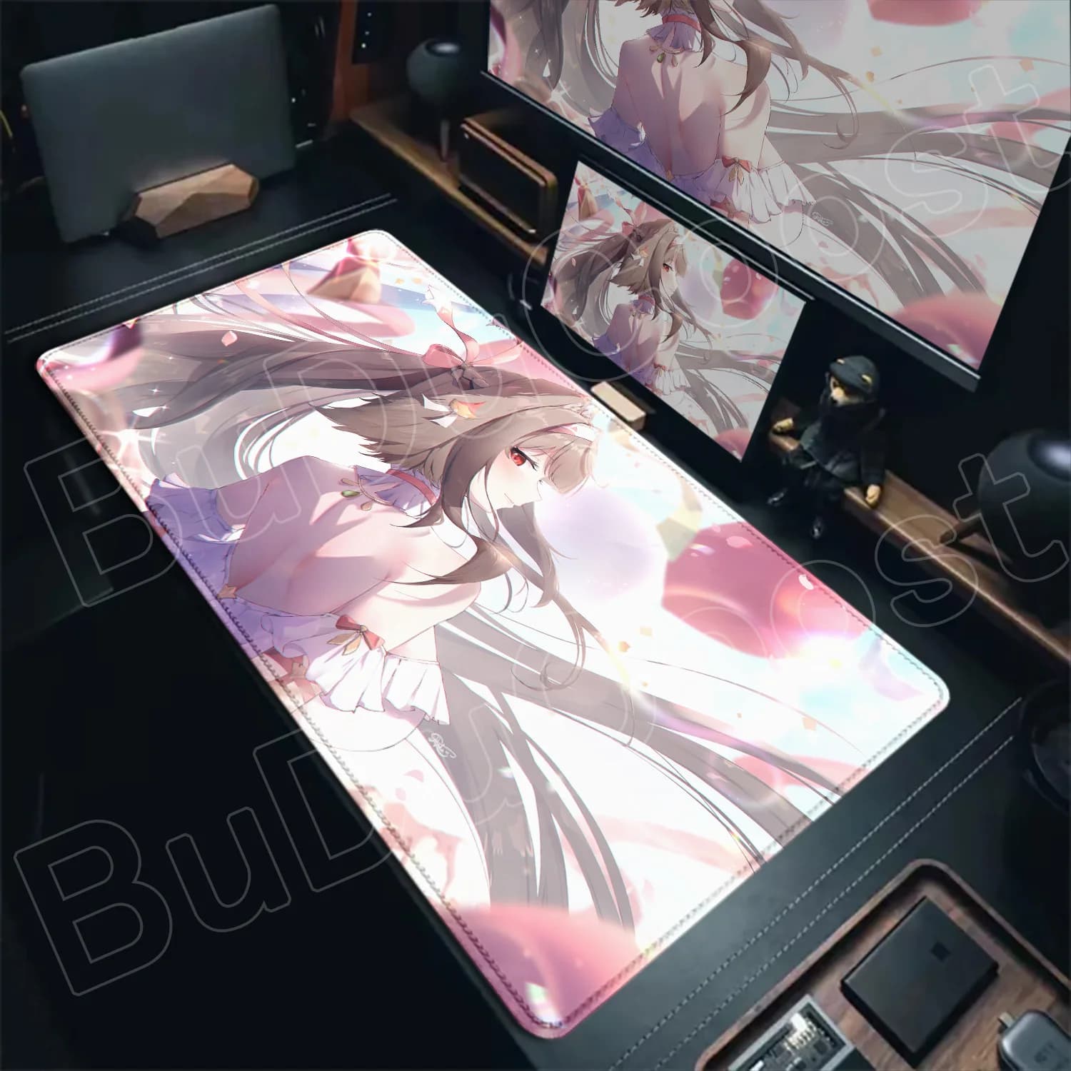 Tappetino per mouse ZZZ Ye Shunguang, simpatico tappetino per tastiera Zenless Zone Zero con ragazza anime, accessori da gaming per PC, grande 900x400mm, per laptop e giochi
