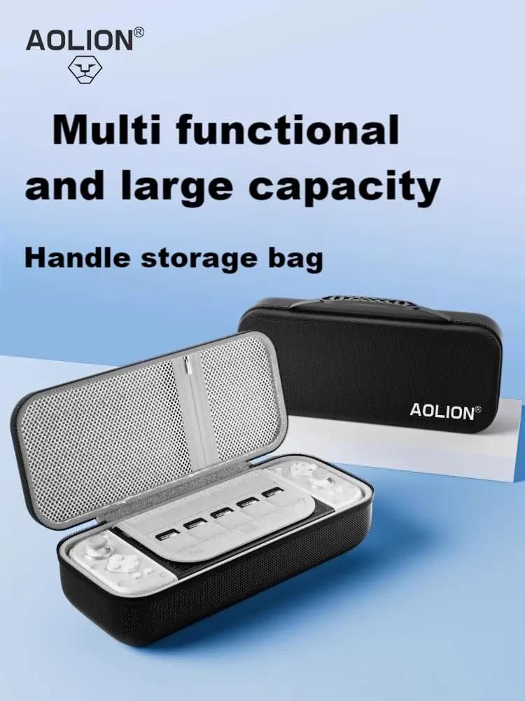 Multifunctional Large Capacity NS Handle Bag for Ninten-do Switch OLED/Lite - Waterproof Anti-Drop Joystick Storage Case