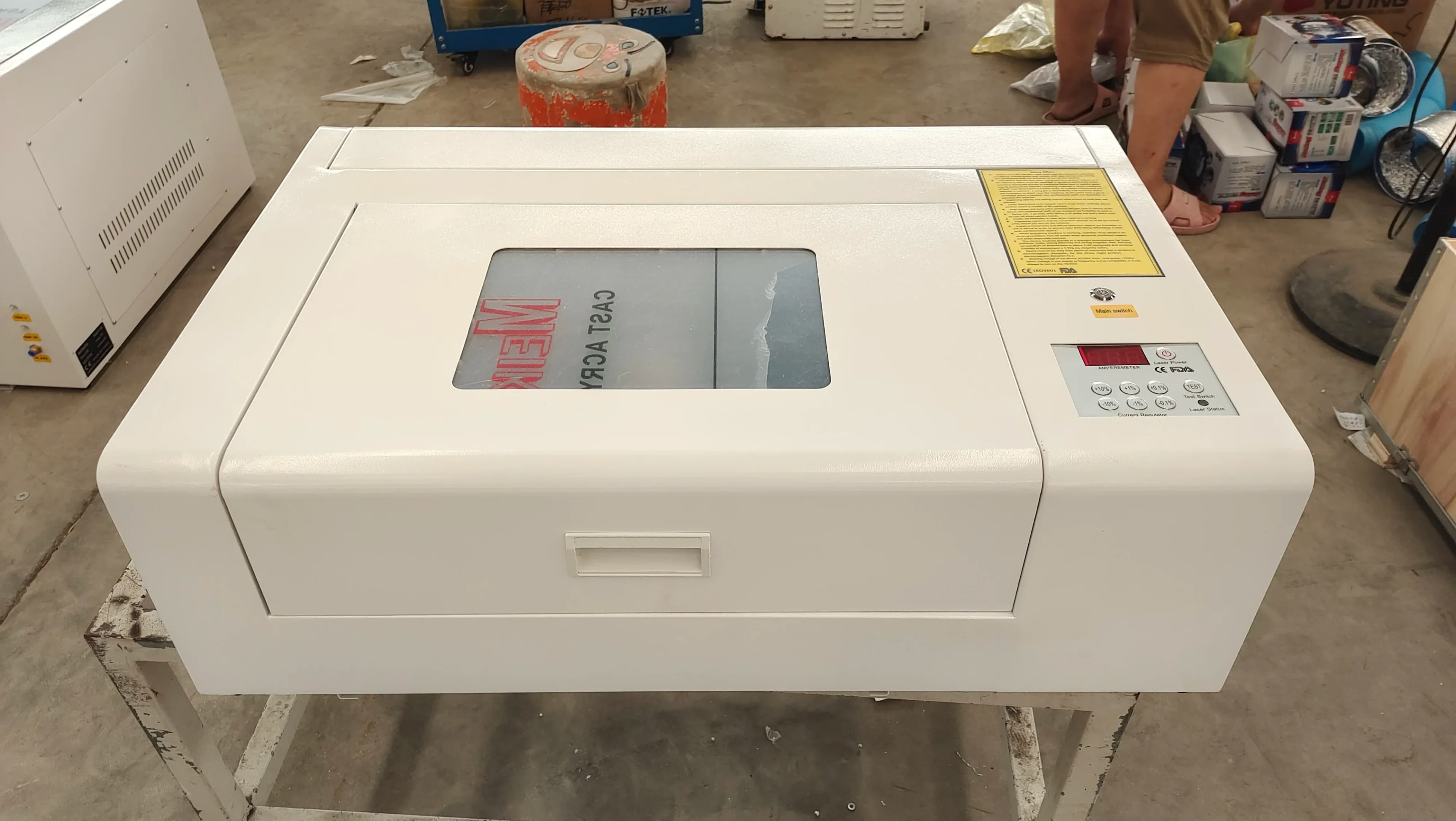 A For CNC 300*200mm Working Area CO2 Laser Engraver And Cutter Machine For Wood Plastic Non- Metal