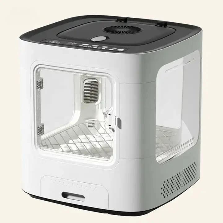 Scatola asciugatrice a lunga durata per animali domestici Design automatico di filetti Asciugatrice per animali domestici Asciugatrice per animali domestici per toelettatura di cani e gatti