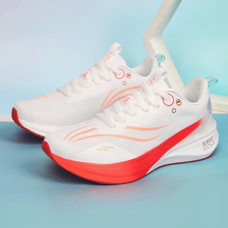 Scarpe da passeggio da uomo Street Fashion con suola spessa elastica, fodera assorbente, antiscivolo, resistenti, per uso quotidiano e casual all'aperto, con lacci.