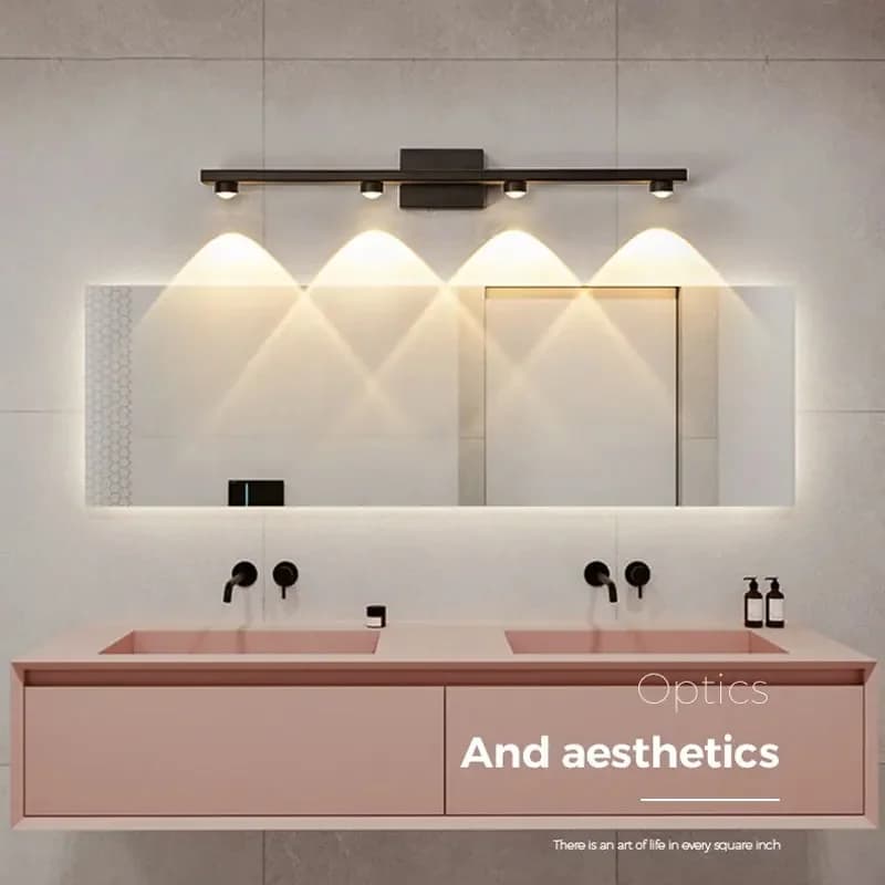 Lampada da parete a LED per bagno Specchio Vanity Light per camera da letto Comodino Soggiorno AC85 - 265V Illuminazione per interni Applique moderne
