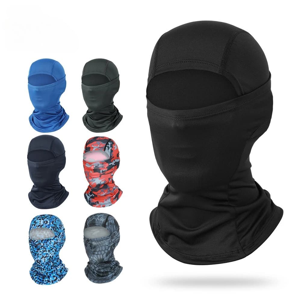 Cappellini Passamontagna da ciclismo Copri sci integrale Cappello da bicicletta Antivento Traspirante Cappelli per fodera per casco da moto da motocross