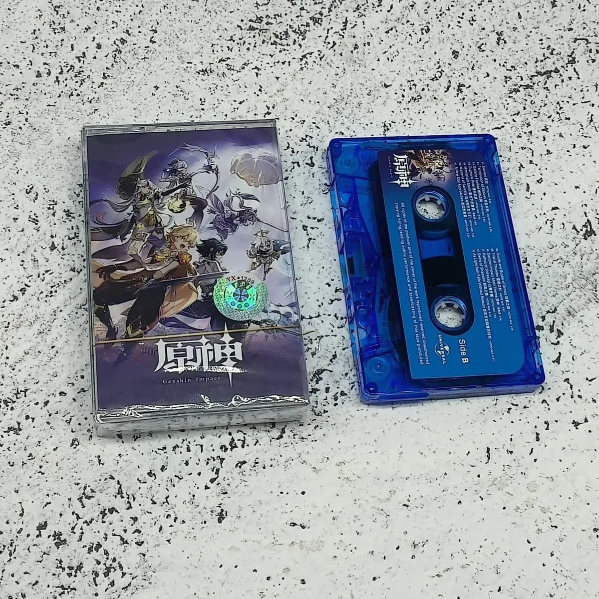 Gioco Genshin Impact Music Tape Razor Jean Gunnhildr Paimon Cosplay Anime Soundtracks Box cassette Walkman Tape Collection Prop