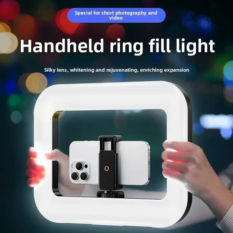 LED Portable Ring Light, New Lighting for Rabbits, Lamp for Photography, for Direct Transmissions on Cellular, Selfie Light and Decoration