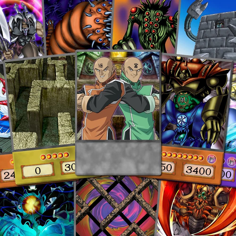 Set di 50 Carte a Tema Labirinto dei Fratelli Paradox, Mazzo di Personaggi YGO-DM, Stile Anime, Carte da Collezione Orica