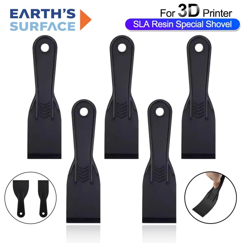 Parti della stampante 3D per pala speciale in resina SLA DLP 2 3 pollici Strumento di pulizia spatola in resina per stampante 3D Photon-S Ender 3 CR10S