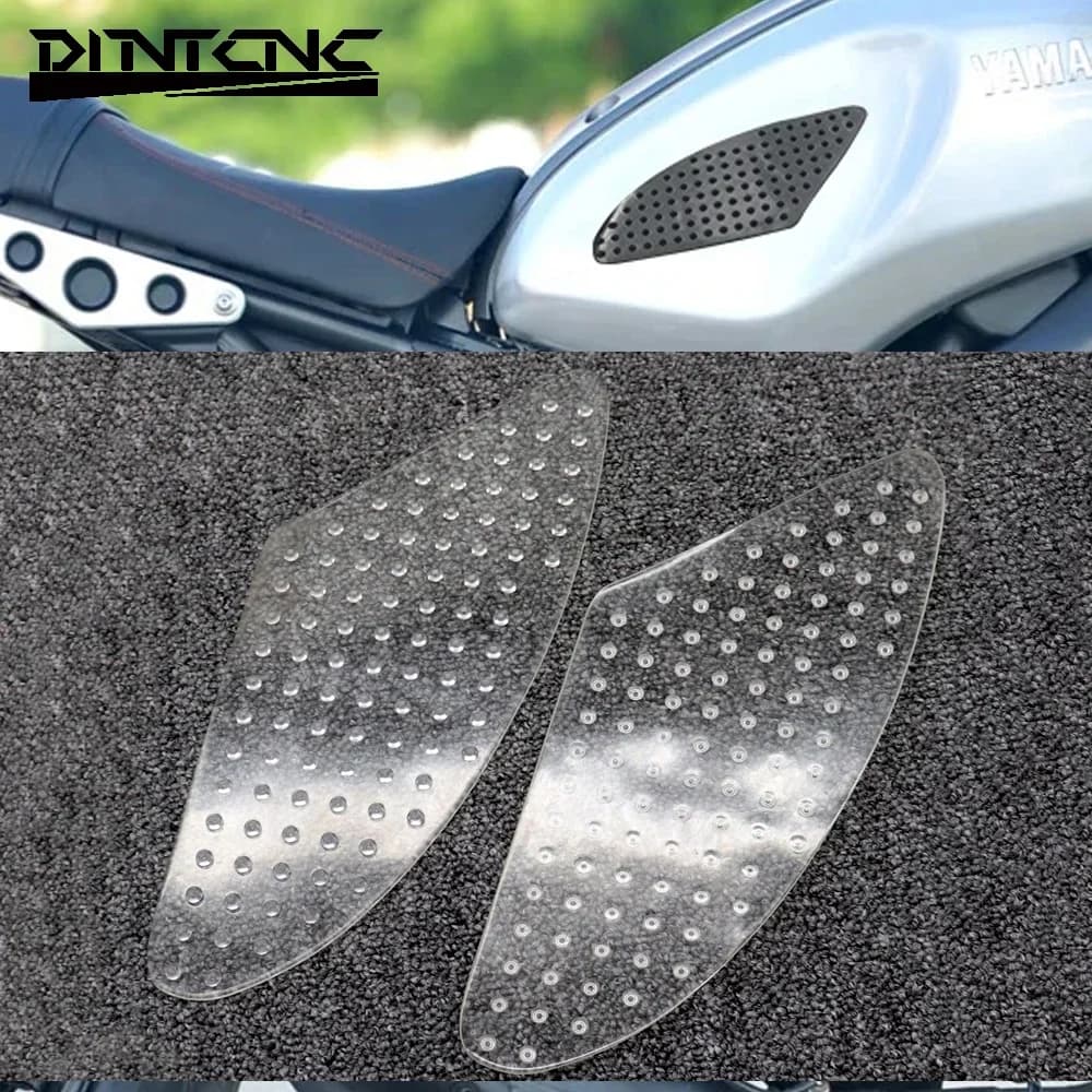 Per HONDA CB900F CB600F CB250 HORNET DN-01 1998-2010 Rilievi del serbatoio di trazione Adesivi antiscivolo Protezione del ginocchio Accessori moto
