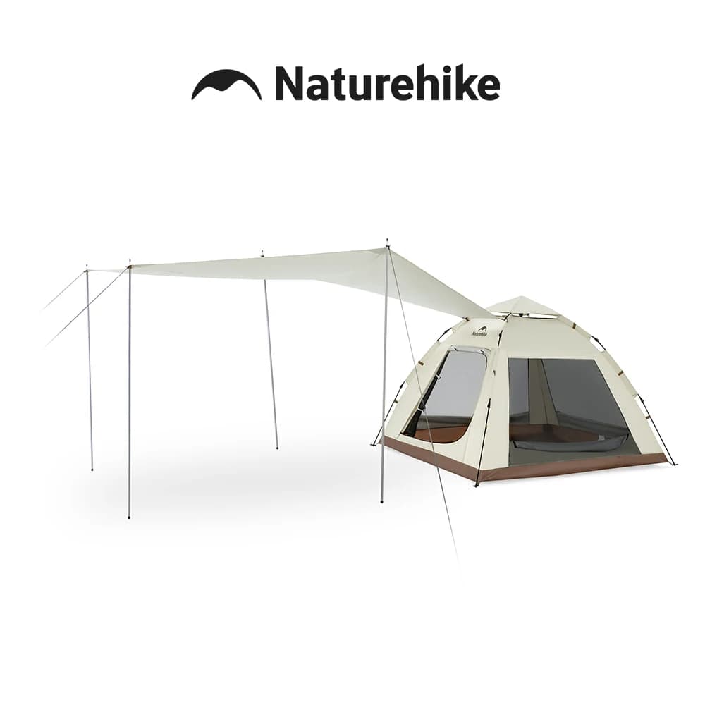 Naturehike 2026 New Ango S Tent Quick Open Large Canopy Sunscreen Trap Tents 9.5㎡ Waterproof Breathable Picnic Shelter Tent