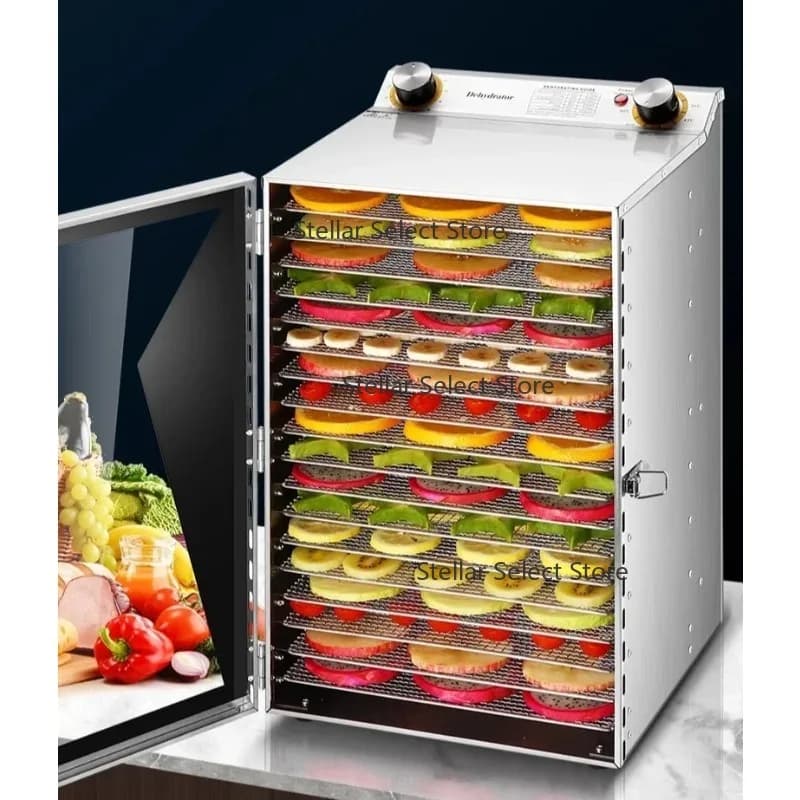 # Una macchina per l'essiccazione di frutta grande e piccola per uso domestico, custodia per l'essiccazione di alimenti, snack per animali domestici, frutta secca e verdura, macchina per l'essiccazione ad aria