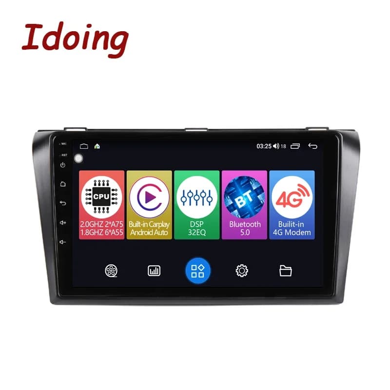 9"Car Stereo Head Unit Plug And Play For Mazda 3 I For Mazda3 BK 2003-2009 Car Radio Multimedia Video Player Navigation NODVD