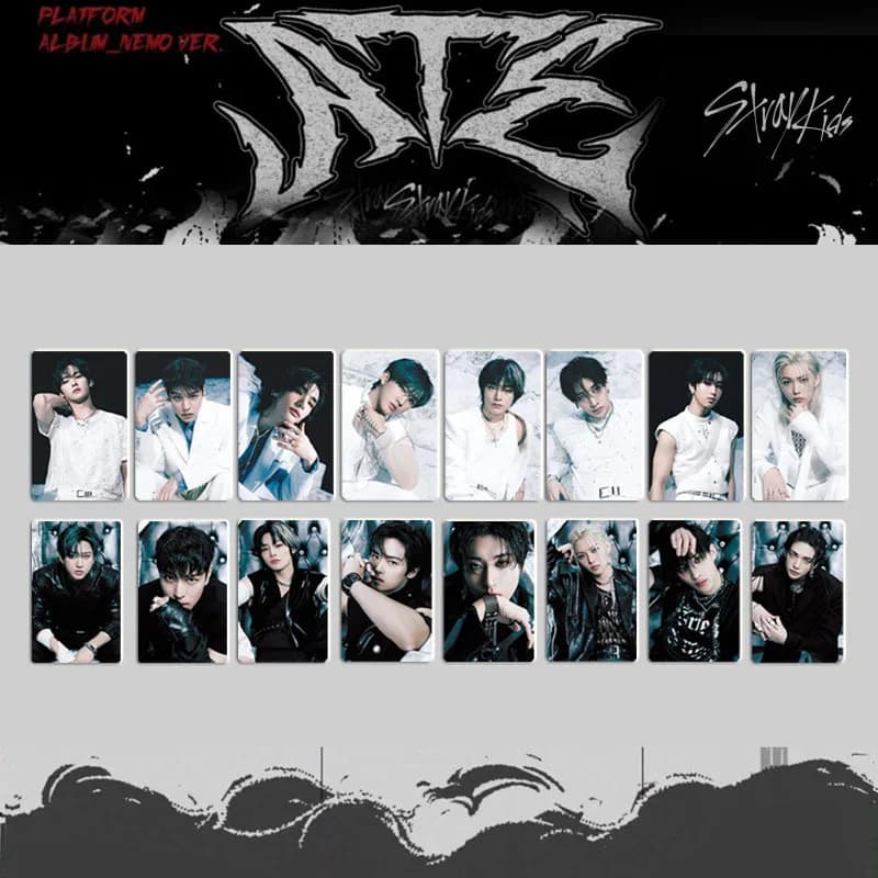Stray Kids - Carta da Collezione Speciale Album Ufficiale per Uomo - Mingxin Video Small Card - SKZOO - Carta da Collezione Periferica Celebrity