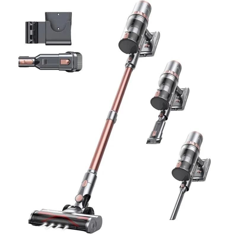 Produttore di motori OEM ODM BLDC Aspirapolvere portatile senza fili portatile per peli di animali domestici e elettrodomestici intelligenti per pavimenti duri
