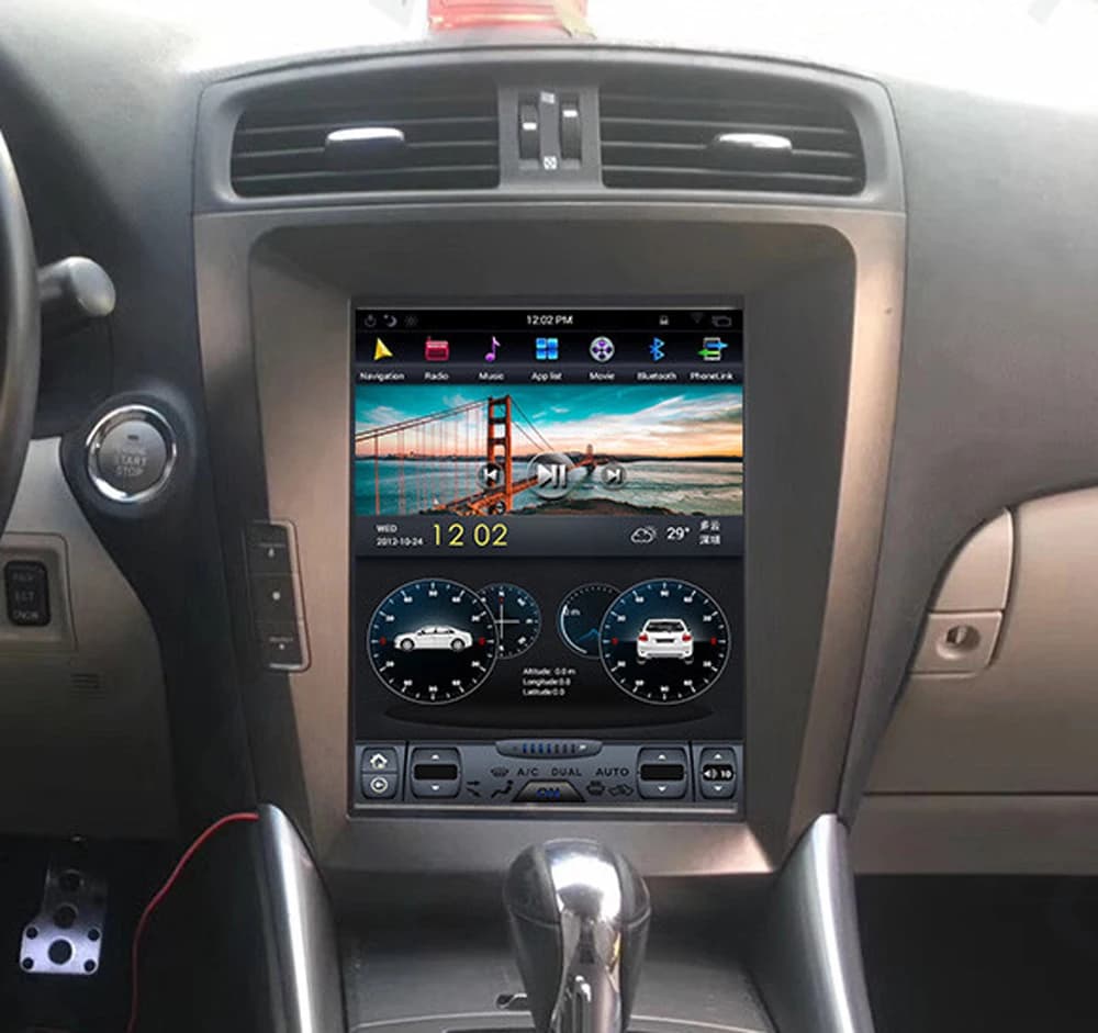 Per Lexus IS XE20 200d 220d 250 350 2006 ~ 2013 Android Multimedia Lettore DVD Carplay Navigazione GPS Touch Screen Autoradio