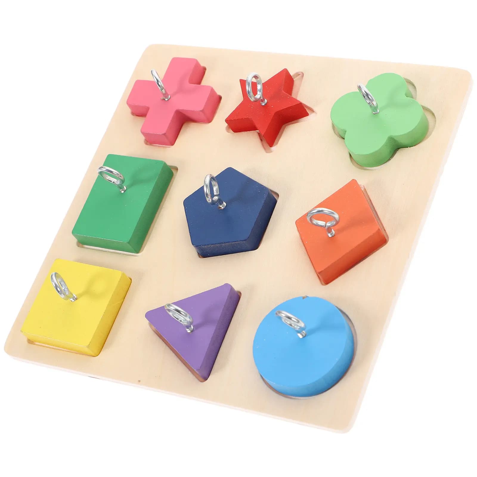 Blocco di Legno Colorato per Addestramento Pappagalli, Gioco Educativo Sicuro per Uccelli, Interattivo e Divertente per Cocciglie e Parrocchetti