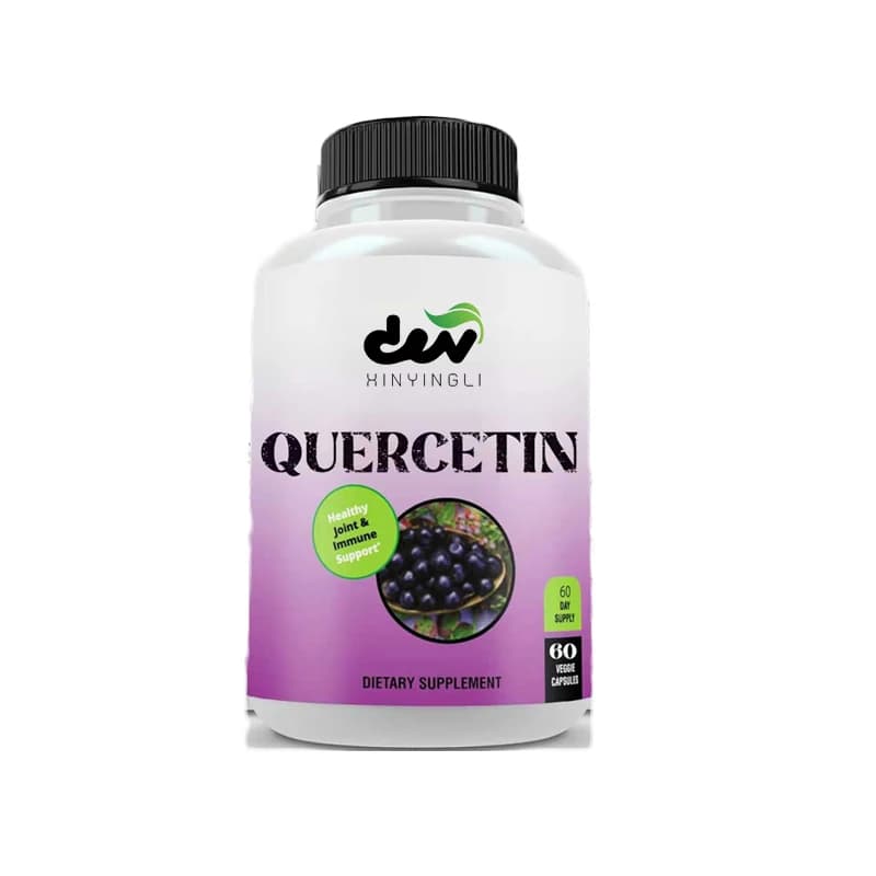 Quercetina 1000 Milligrammi per Porzione - 60 Capsule Vegetali, Integratori Vitaminici (Vegan e Non OGM)