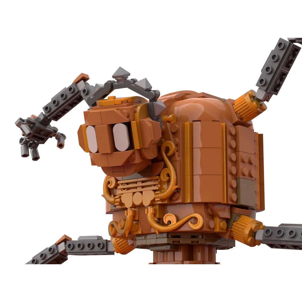 Gobricks MOC-235564 Silksong- Fourth Chorus Boss fight Building Blcoks Toys Gift