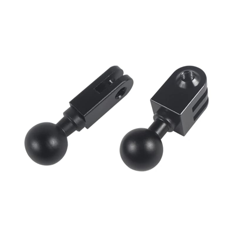 Adattatore per montaggio su testa a sfera da 17 mm per accessori per action camera Gopro Hero Insta360