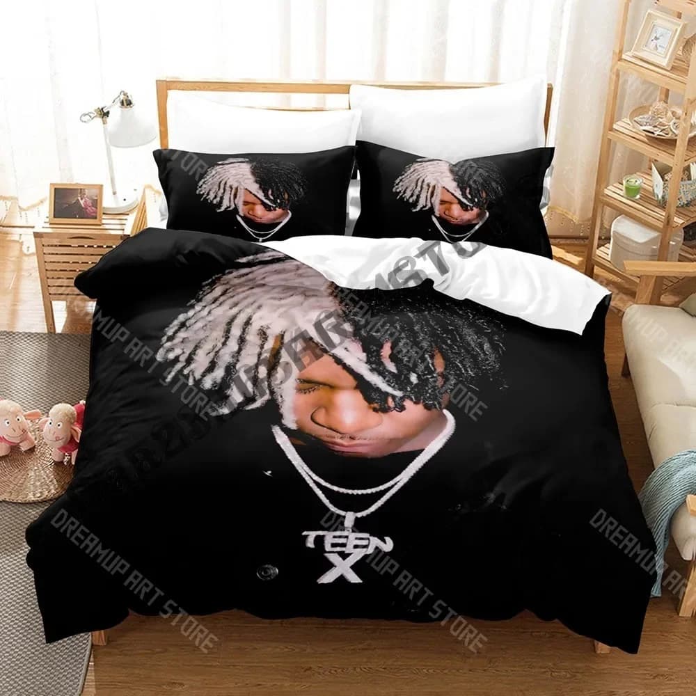 Ken Carson bed linen set with 3D print Set single bed double full Queen King Size Set children's bedroom cover for adults Set linen Anime