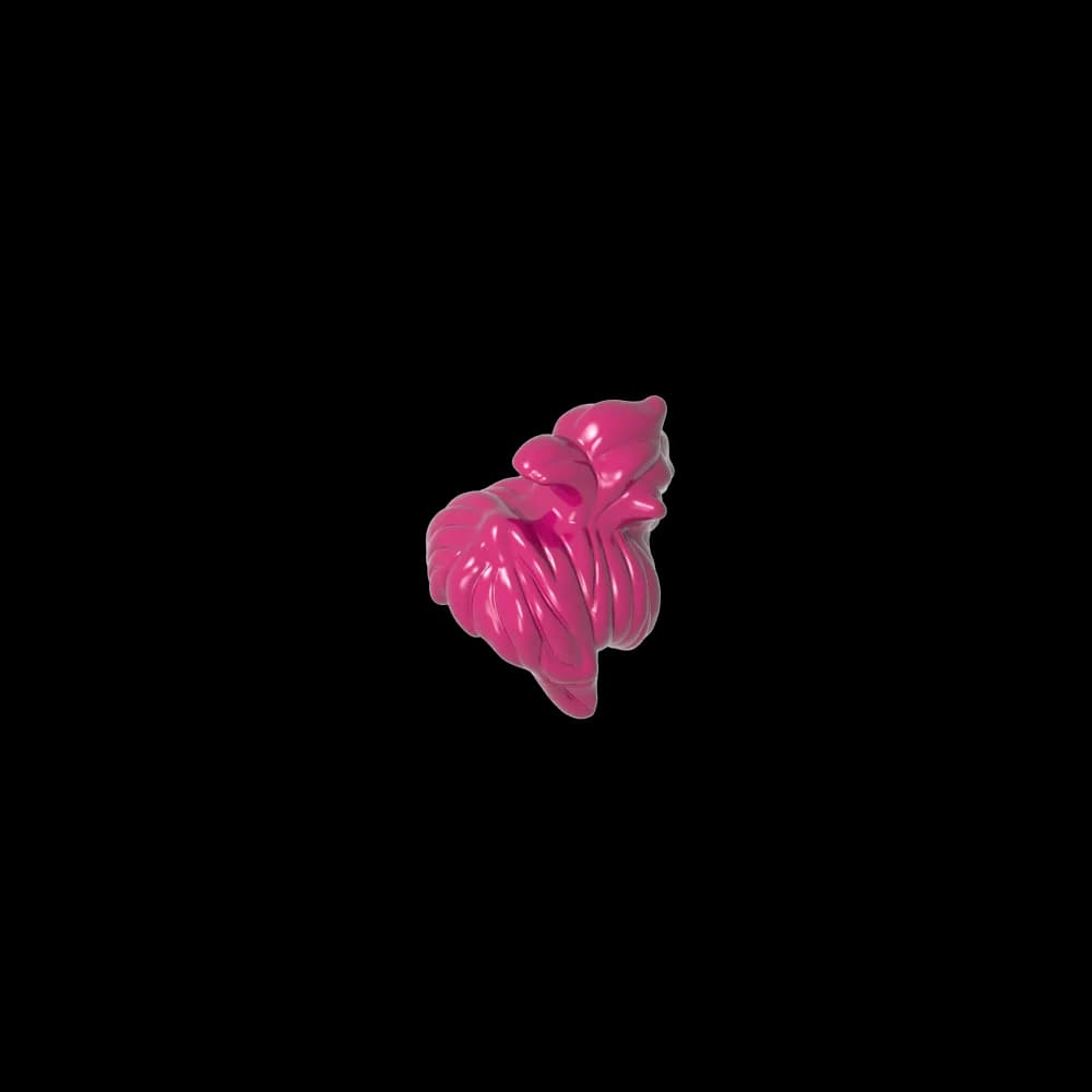 Gobricks GDS-2149 Minifig Hair Disordinato con coda di cavallo scintillante, bavaglini e clip compatibili con i giocattoli LEGO 27944 Building Blocks