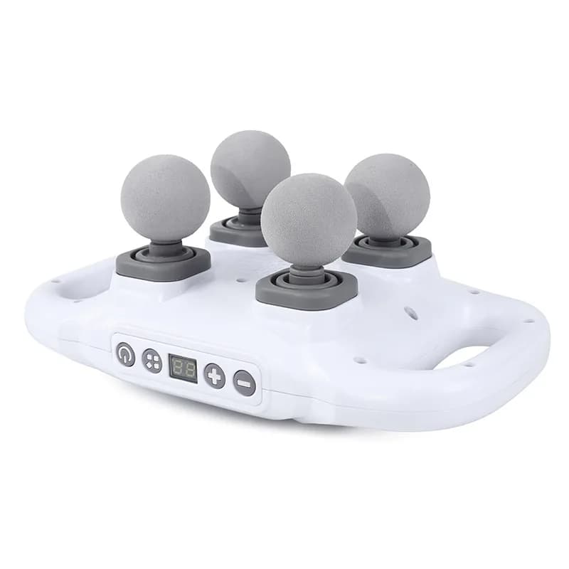 Home Pulp Relaxation Band + Muscle Massage Tool, Electric Vibration, Strong Four Head Band Gun
