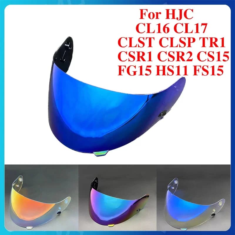 Lente del casco del motociclo per HJC CL16 CL17 CLST CLSP CSR1 CSR2 CS15 TR1 FG15 HS11 FS15 Visiera del casco Parabrezza Scudo Occhiali