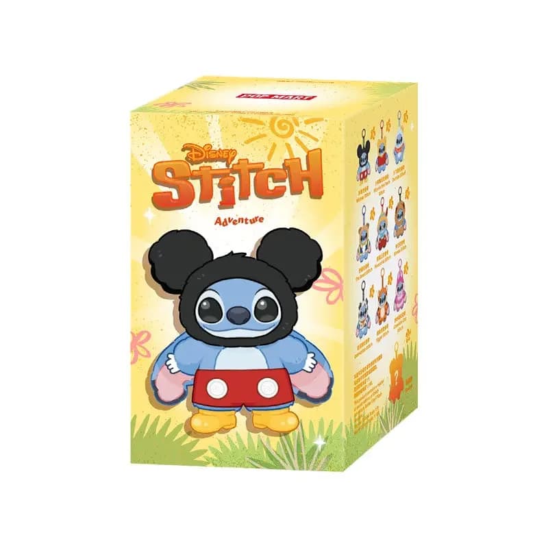 POPMART Disney Stitch Adventure Series - Peluche in vinile, Blind Box, Decorazione da scrivania, Blind Bag, Giocattoli, Statuetta Anime, Modellino Carino