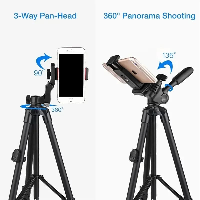 Extendable Professional Tripod Stand For Phone Xiaomi Huawei iPhone Gopro Video Camera Photography With Remote Control Selfie