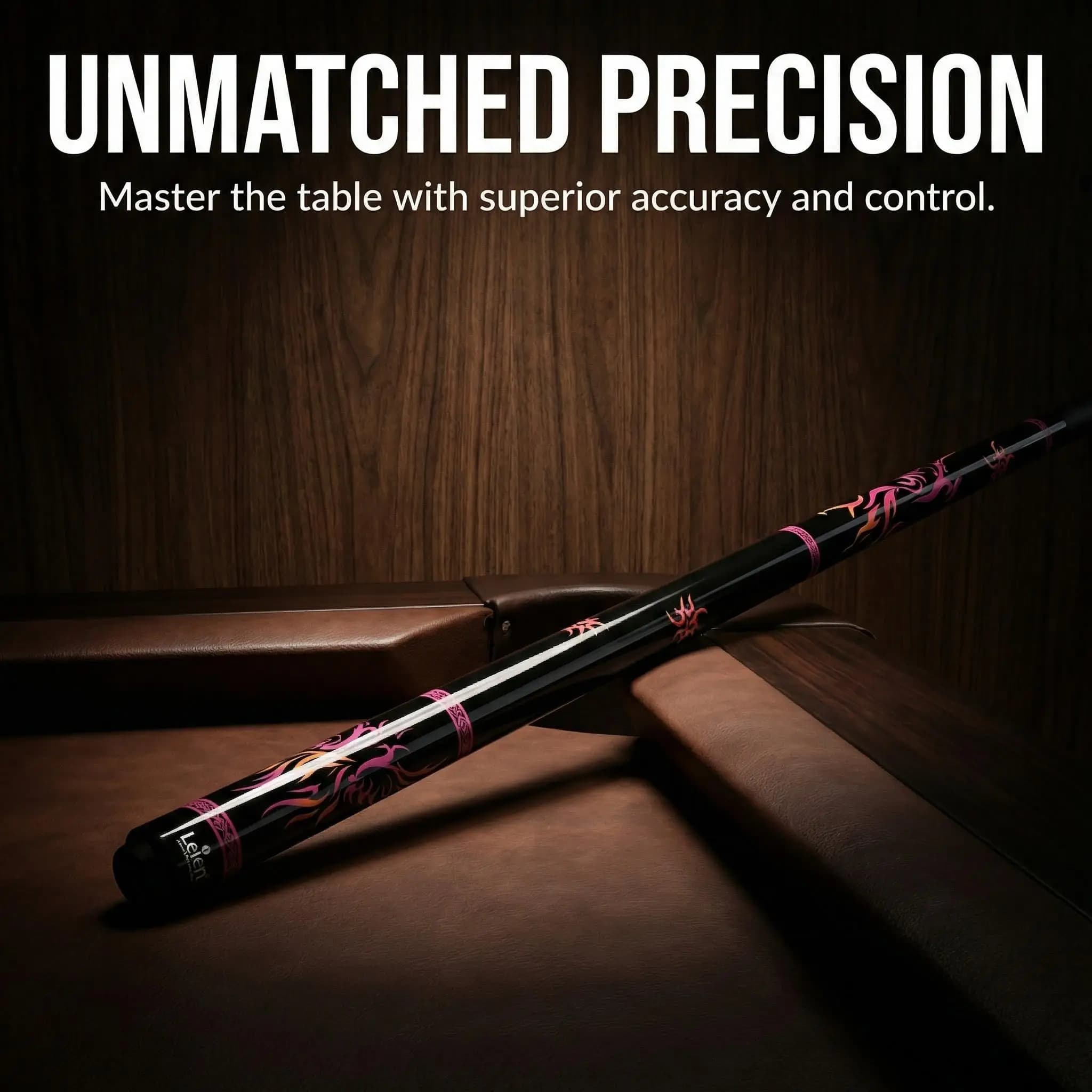 Laien Professional 2-in-1 Pool And Snooker Cue Stick Sports Game Equipment for Entertainment
