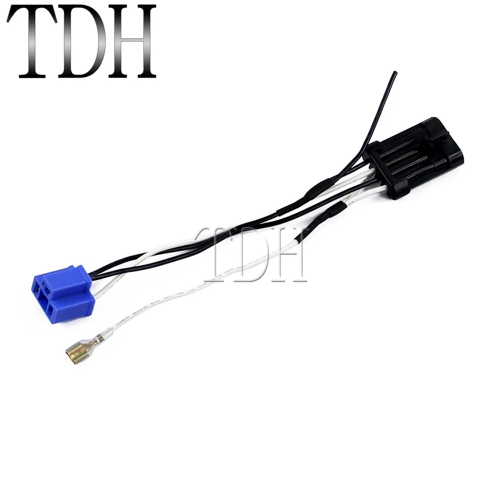 Moto H4 LED 7 "5-3/4" Headlight Harness Adapter for Harley Touring FLHTP FLHTCU FLHRC FLHRC FLHX FLHTK Trike