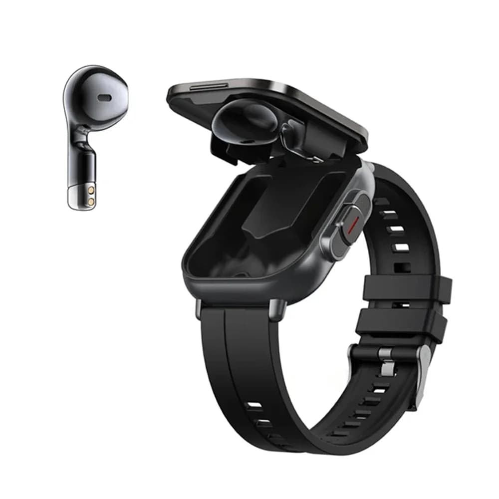 Per Doogee V Max Plus S99 V11 S86 V10 Smart Watch TWS 2 In 1 auricolari Bluetooth senza fili con cancellazione del rumore guarda la frequenza cardiaca NFC
