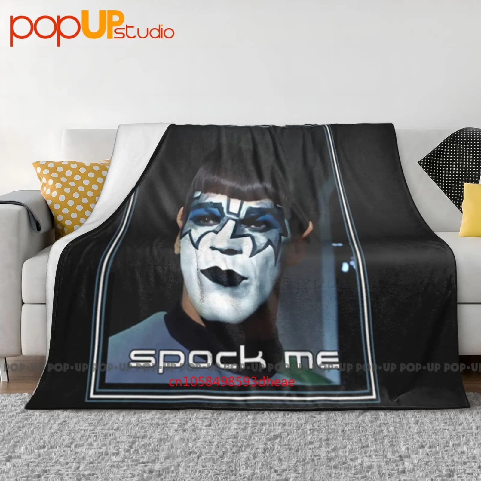 Live Long And Rock Hard Ace Frehley Spock Me Coperta ultra morbida trapunta invernale Copridivano Copriletto