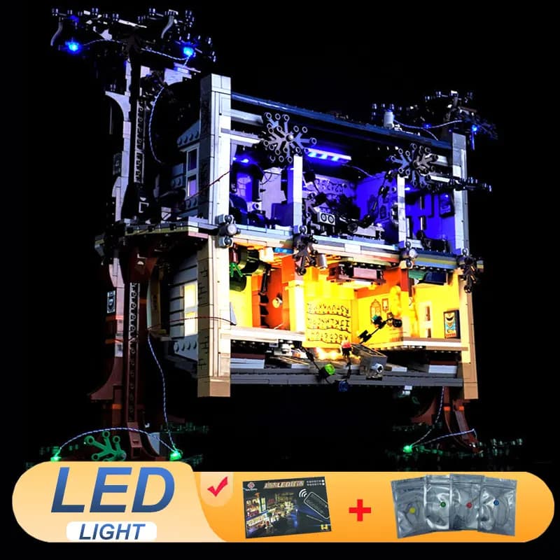 Kit luce LED per LEGO 75810 Stranger Things Le idee capovolte Regalo fai da te (Non includere blocchi di costruzione Kit di mattoni Imposta modello)