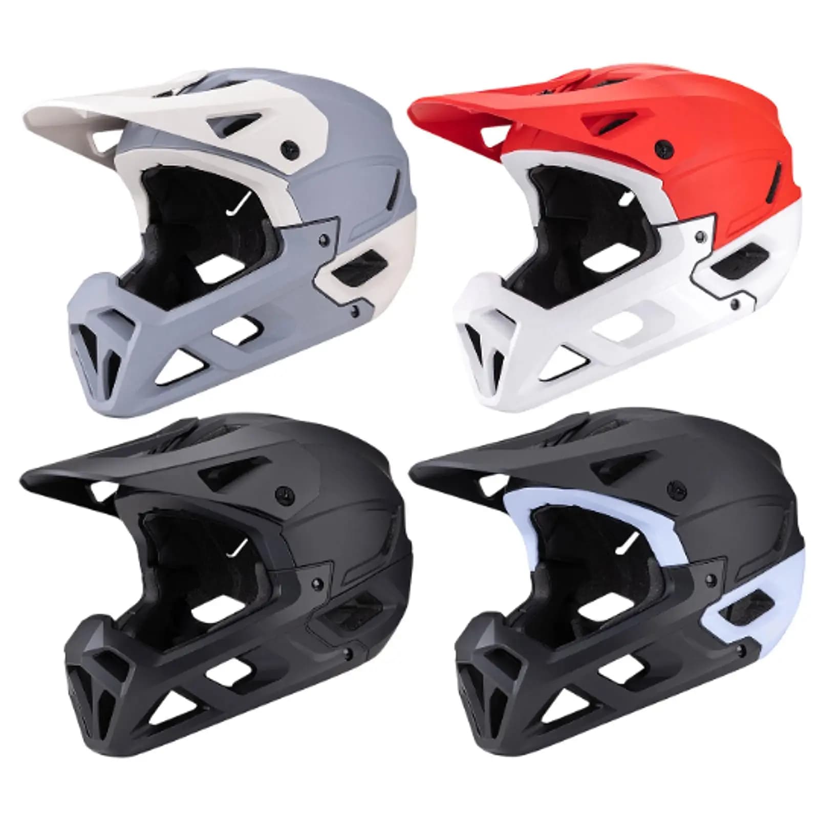 Bike helmet Comodo cycling equipment with detachable chinboard Bicycle helmet