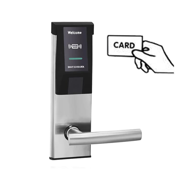 EASLOC Hotel Electronic Rfid Card Access Control Key Unlock Security Smart Hotel Door Lock System