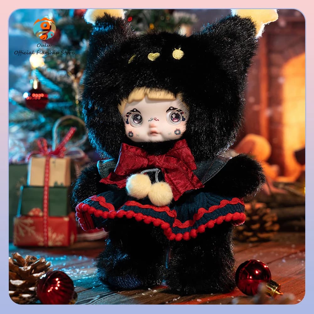 New Genuine Nommi Christmas' Eve Mystery Box Nommi Charms Keyring Blind Box Nommi Doll Nommi Anime Figures Christmas Gifts Toy