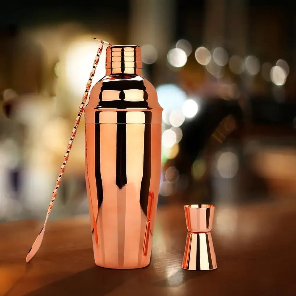 Set per realizzare cocktail shaker, kit da barista da 16 pezzi per mixer vino Martini, strumenti da bar in acciaio inossidabile, accessori per feste per bevande domestiche