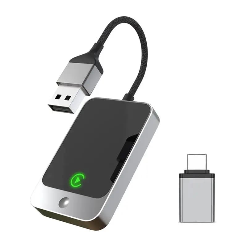 aPRODOTTO INDISPENSBILE aCarplay Smart Car Box 2-in-1 adapter for low latency wireless car screen Plug and Play