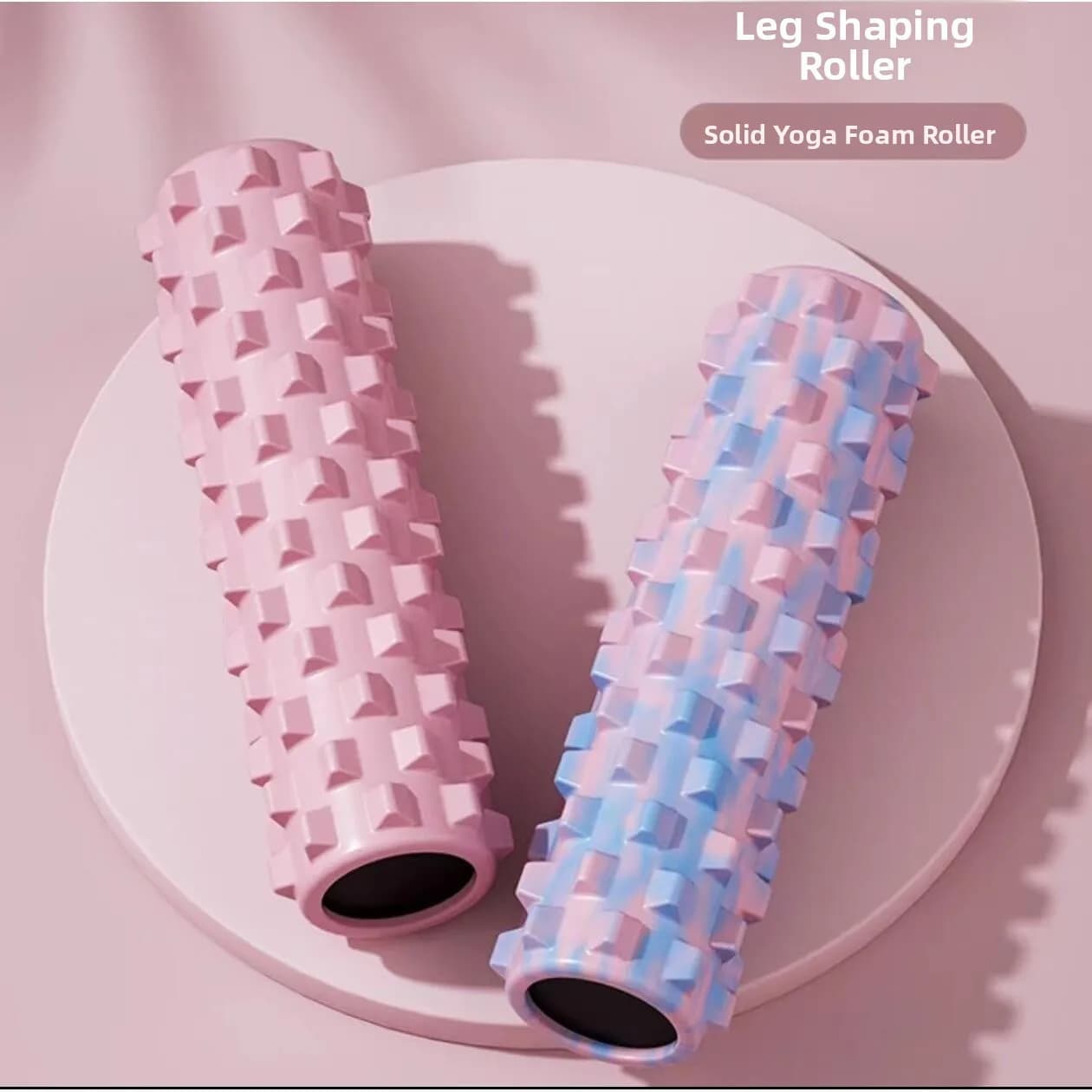 Foam Roller for Yoga, Muscular Relaxation Equipment, Massage Wheel and Beam Ringing, ABENUOR Physical Exercise Accessories